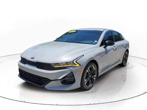 Wolf Gray 2021 Kia K5 GT-Line
