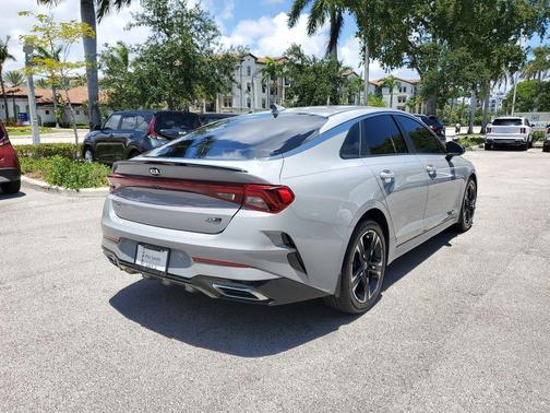 Wolf Gray 2021 Kia K5 GT-Line