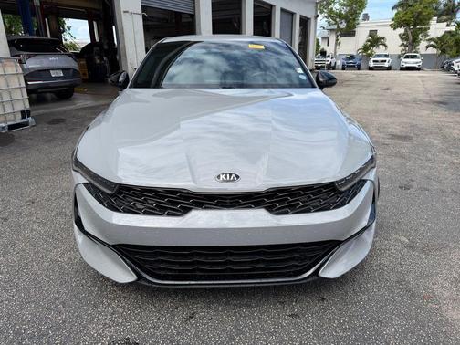 Wolf Gray 2021 Kia K5 GT-Line