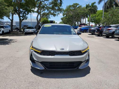 Wolf Gray 2021 Kia K5 GT-Line