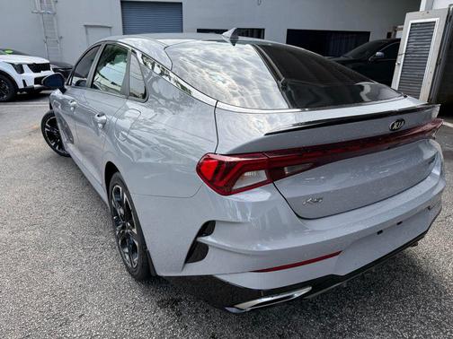Wolf Gray 2021 Kia K5 GT-Line