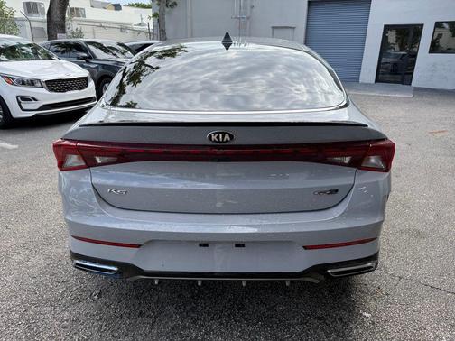 Wolf Gray 2021 Kia K5 GT-Line