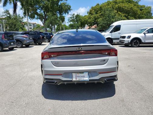 Wolf Gray 2021 Kia K5 GT-Line