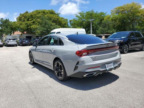 Wolf Gray 2021 Kia K5 GT-Line
