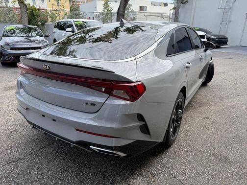 Wolf Gray 2021 Kia K5 GT-Line