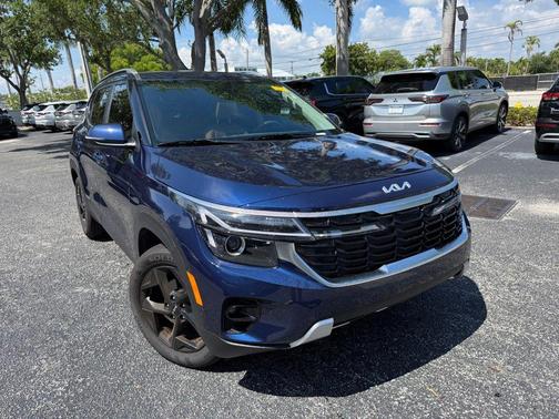 Dark Ocean Blue 2026 Kia Seltos EX
