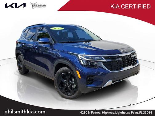 Dark Ocean Blue 2026 Kia Seltos EX