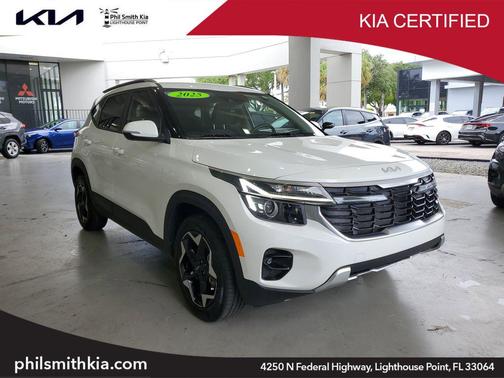 Snow White Pearl 2025 Kia Seltos S