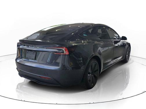 Stealth Grey 2025 Tesla Model 3 Long Range