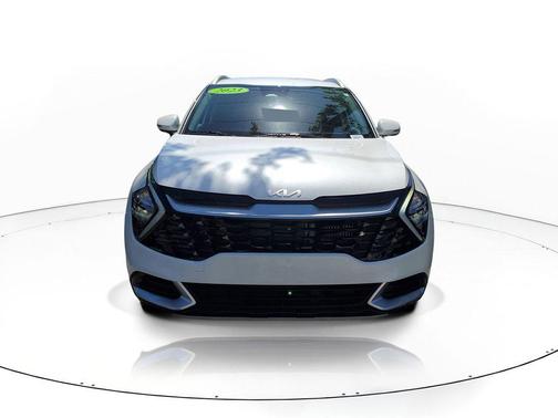 Snow White Pearl 2023 Kia Sportage Hybrid EX