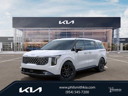 Snow White Pearl 2026 Kia Carnival Hybrid SX Prestige