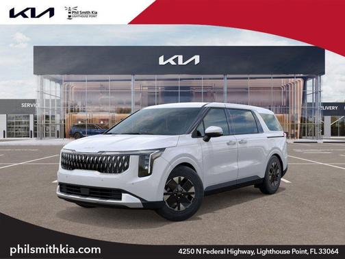 Snow White Pearl 2026 Kia Carnival Hybrid LXS