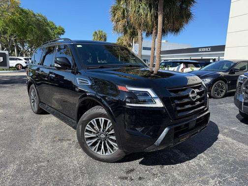 Super Black 2022 Nissan Armada SL 2WD