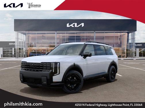 Glacial White Pearl 2027 Kia Telluride Hybrid X-Line SX