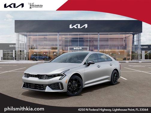 Steel Metal Gray 2026 Kia K5 GT-Line FWD