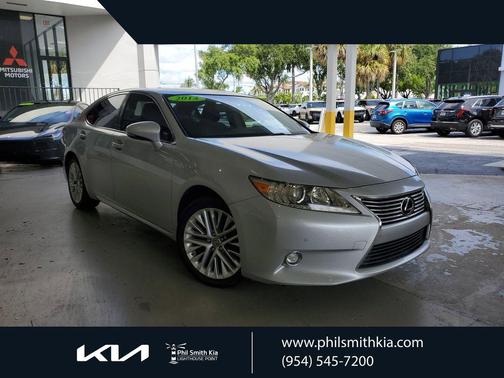 Silver Lining Metallic 2014 Lexus ES 350 Base