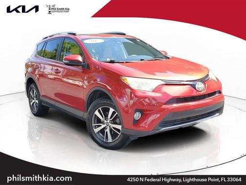 Barcelona Red Metallic 2017 Toyota RAV4 XLE
