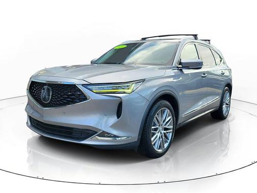 Lunar Silver Metallic 2022 Acura MDX Advance Package