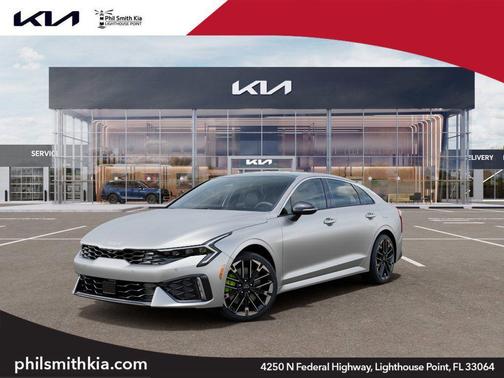 Steel Matte Gray 2026 Kia K5 GT
