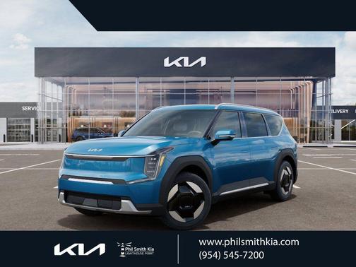 Ocean Blue 2026 Kia EV9 Wind