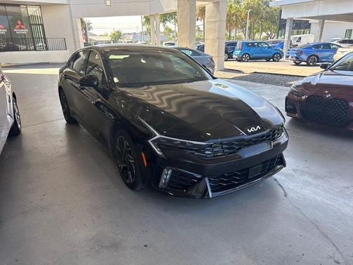 Aurora Black Pearl 2025 Kia K5 GT-Line