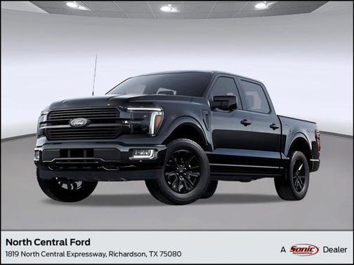 Agate Black Metallic 2025 Ford F-150 Platinum