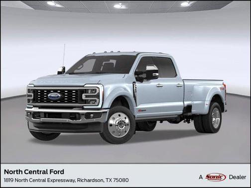 Glacier Gray Metallic Tri-Coat 2026 Ford F-450 King Ranch Truck