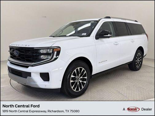 White 2025 Ford Expedition Max Platinum