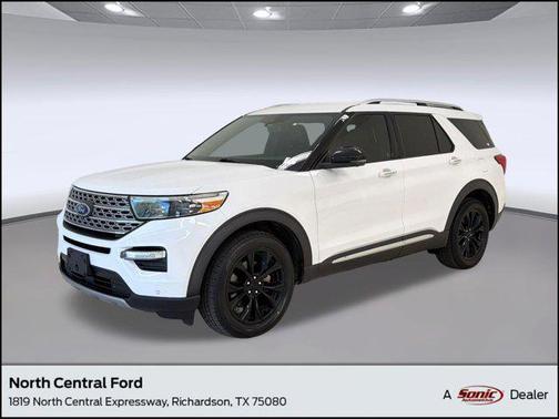 Oxford White 2020 Ford Explorer Limited