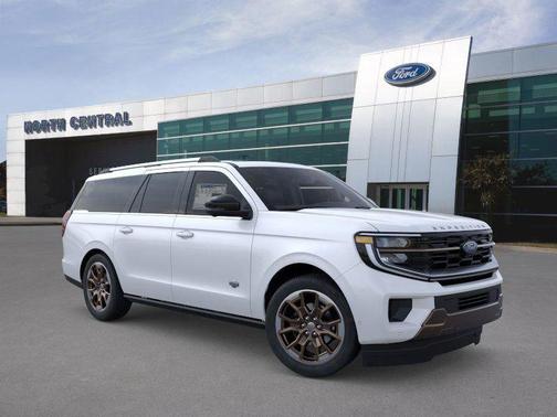 Star White Metallic Tri-Coat 2026 Ford Expedition Max King Ranch
