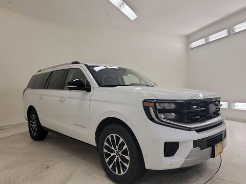 White 2025 Ford Expedition Max Platinum