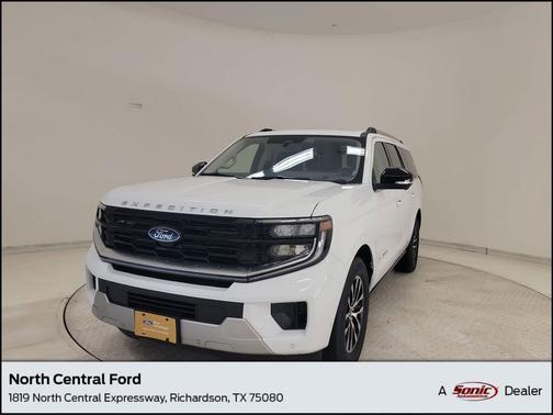 White 2025 Ford Expedition Max Platinum