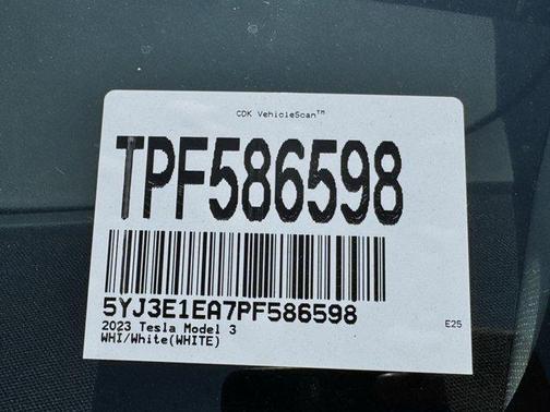 2023 Tesla Model 3 Standard Range