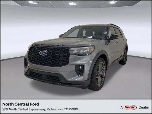 Carbonized Gray Metallic 2025 Ford Explorer ST-Line