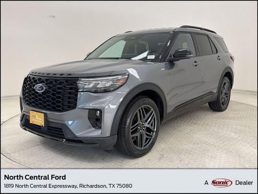 Carbonized Gray Metallic 2025 Ford Explorer ST-Line