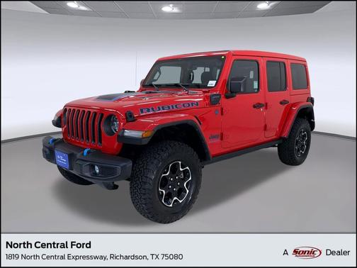 Firecracker Red Clearcoat 2023 Jeep Wrangler 4xe Rubicon