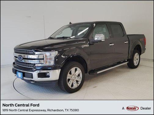 Agate Black Metallic 2020 Ford F-150 Lariat Truck