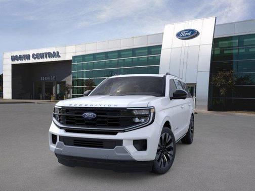 Star White Metallic Tri-Coat 2025 Ford Expedition Platinum