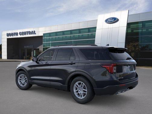 Agate Black Metallic 2026 Ford Explorer Active