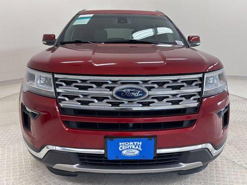 Red 2018 Ford Explorer Limited
