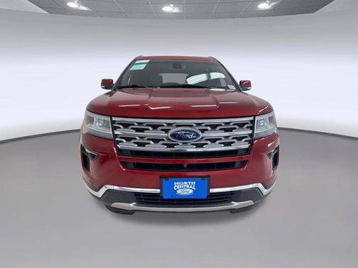 Red 2018 Ford Explorer Limited
