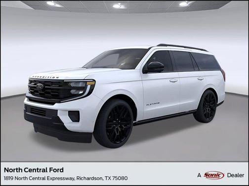 Star White Metallic Tri-Coat 2026 Ford Expedition Platinum SUV