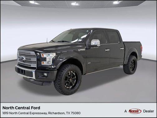 Tuxedo Black Metallic 2015 Ford F-150 Platinum Truck
