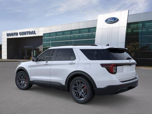 Space White Metallic 2026 Ford Explorer ST-Line