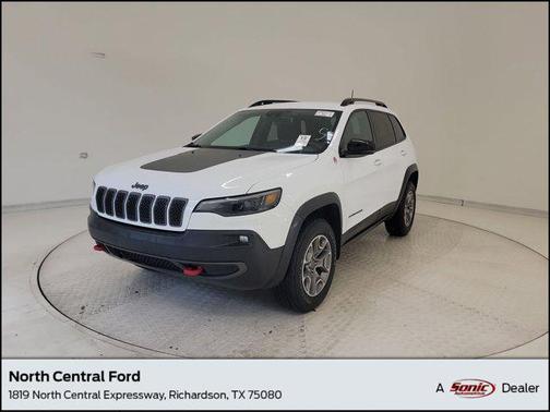 Bright White Clearcoat 2022 Jeep Cherokee Trailhawk