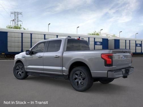 Carbonized Gray Metallic 2025 Ford F-150 Lightning Flash