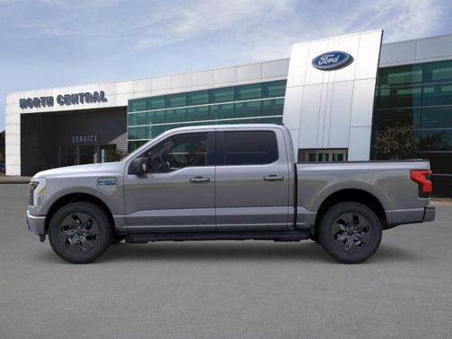 Carbonized Gray Metallic 2025 Ford F-150 Lightning Flash