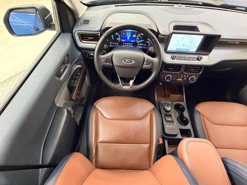 Atlas Blue Metallic 2024 Ford Maverick Lariat