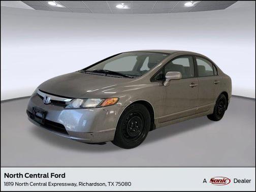 Galaxy Gray Metallic 2008 Honda Civic LX Sedan