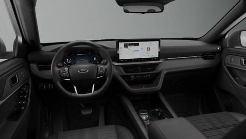Agate Black Metallic 2026 Ford Explorer ST-Line